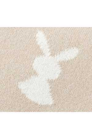 Star Babies - Baby Cotton Knitted Blanket 80x100cm - Cream