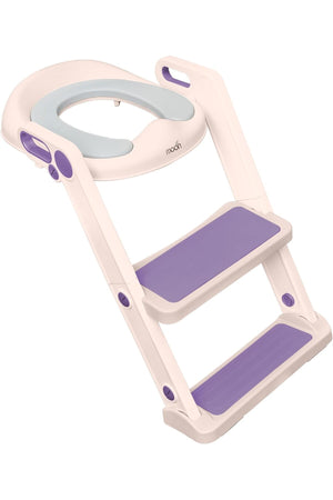 MOON Kids Step Stool Potty Trainer Seat -Pink and Purple