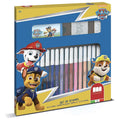 Paw Patrol Felt Tip Pen Set with Stamps & Ink Pad – 18 Washable Coloring Pens for Kids – Official Nickelodeon Stationery Art Set