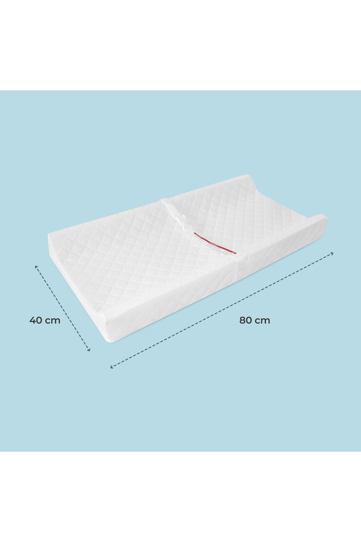 MOON 4-Sided Water Proof Diaper Changing Mat, 80Cm