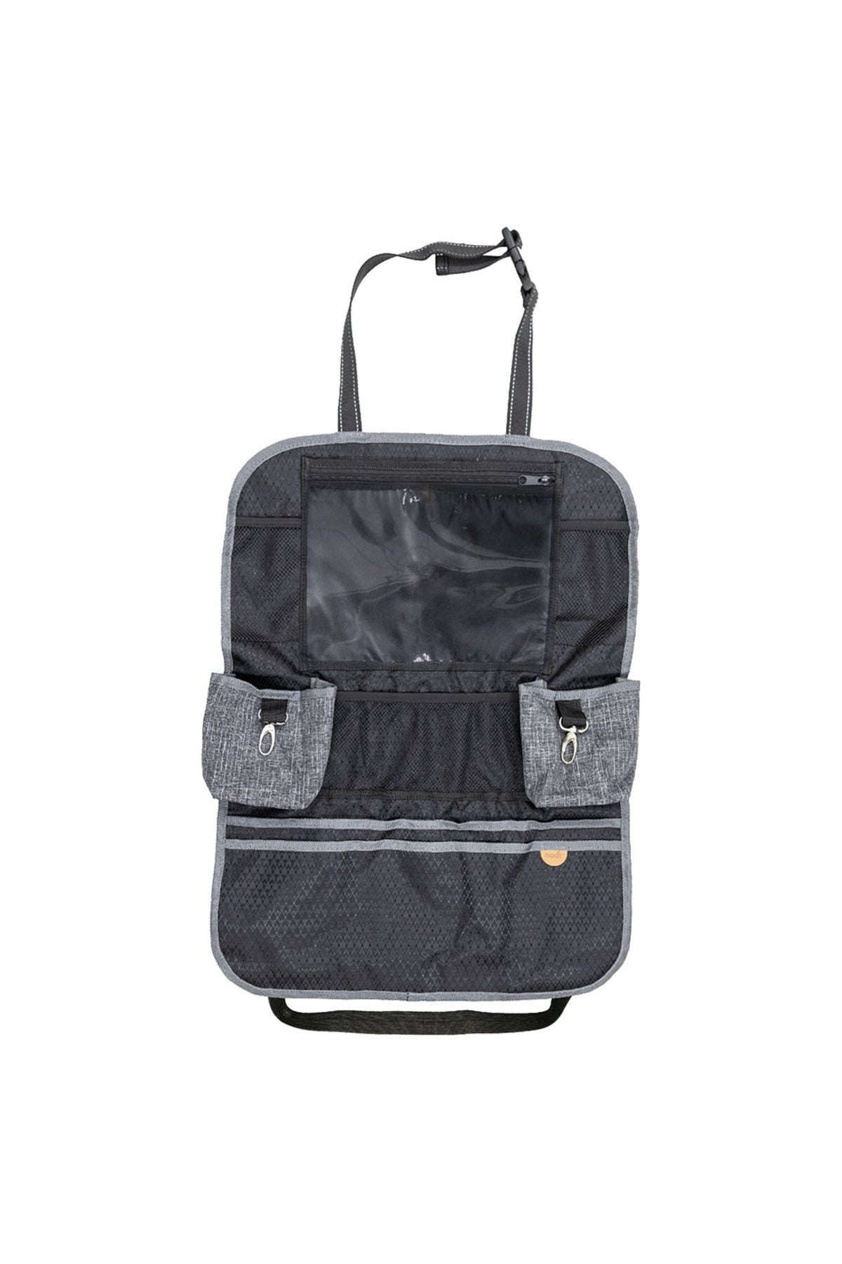 MOON Baby Back Seat Organizer –Waterproof Surface-Universal Fit-9 Multi-functional Pockets-Black Prismatic