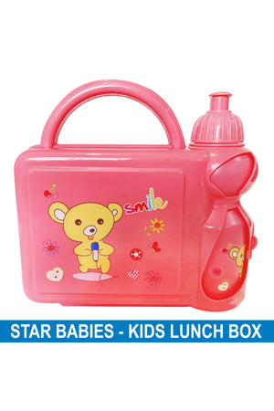 Star Babies - Kids Lunch Box w/ Water Bottle - Pink