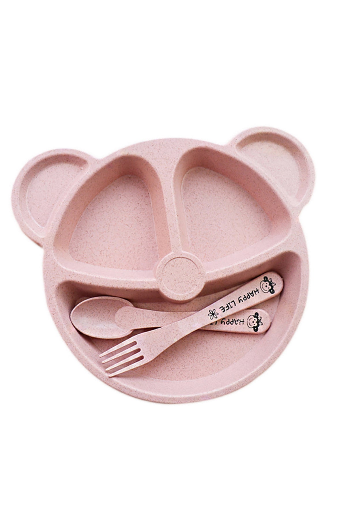 Star Babies Eco Friendly Bear Plate Set