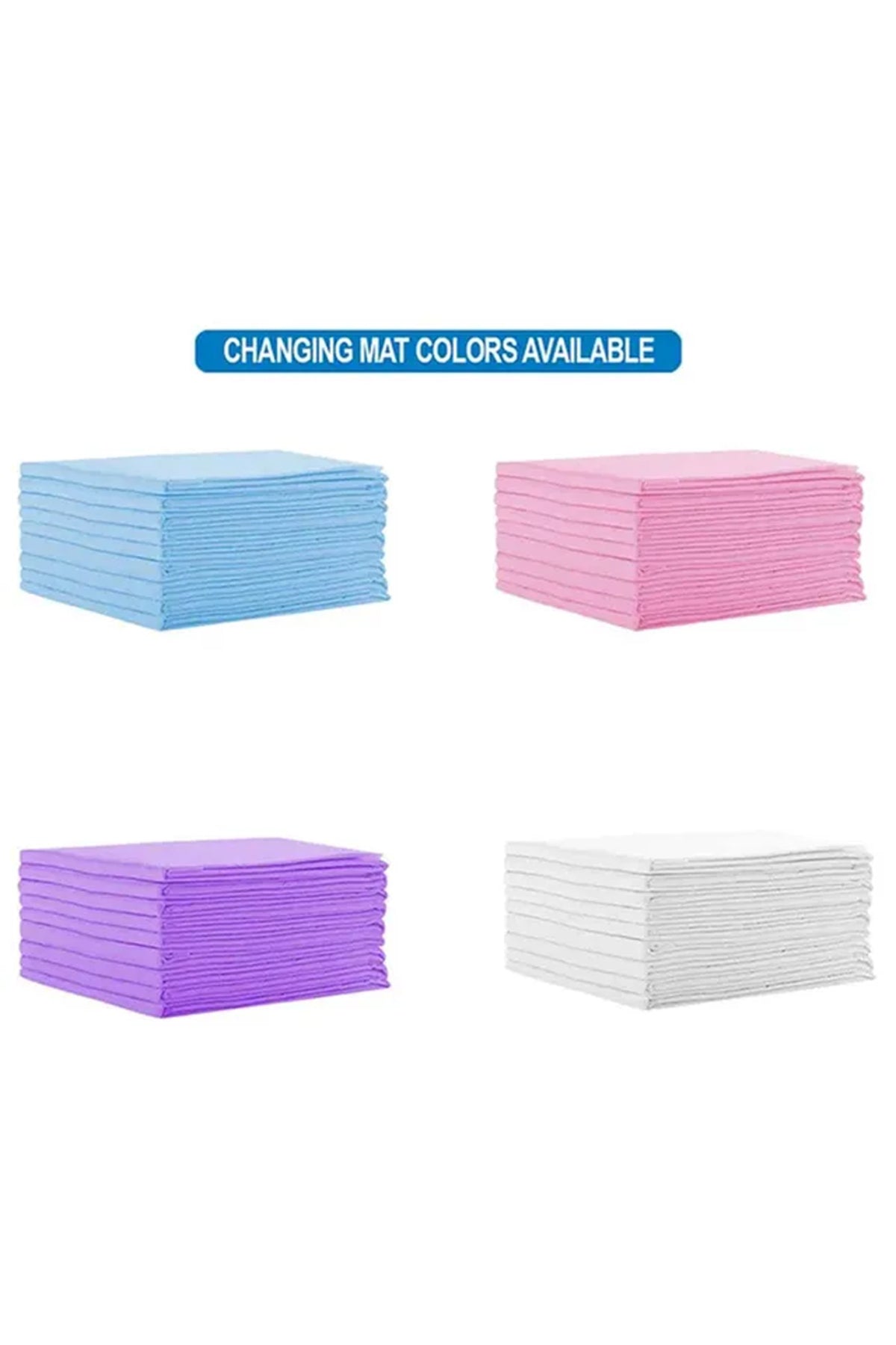 Star Babies - Disposable Changing Mat with Scented Bag - 10pcs - White