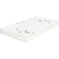 MOON  organic Toddler Crib & bed mattress - Size 133x10x70 cm