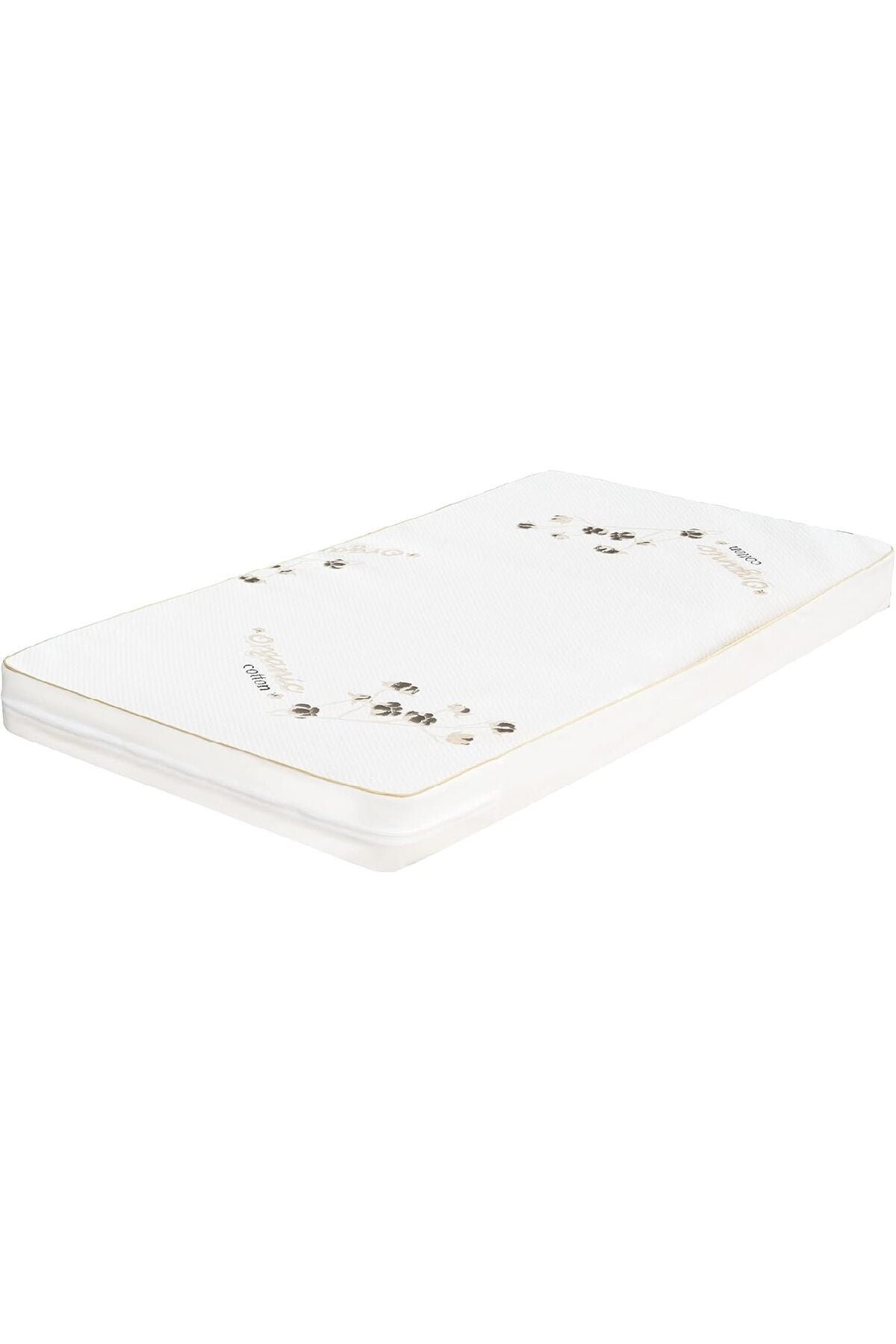 MOON  organic Toddler Crib & bed mattress - Size 133x10x70 cm