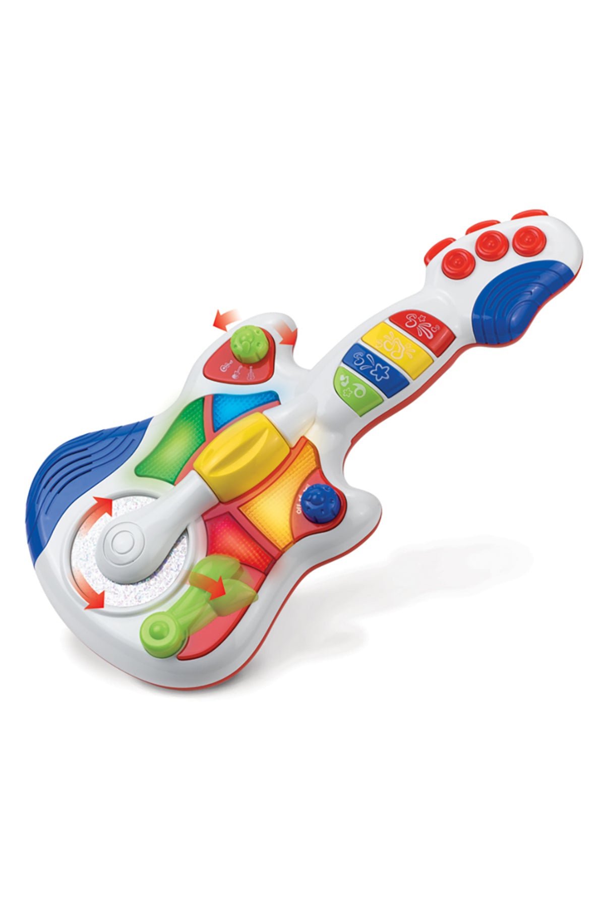 Little Learner ROCK & SPIN GUITAR - Ideal for Curious Toddlers
