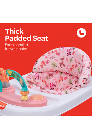 MOON stride Baby walker- Rose Pink