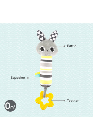 MOON A good night soft Rattle toy (Bunny)