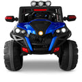 Urban Tots 2188 Ride On Jeep Rechargeable Battery Operated - black and blue