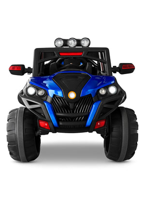 Urban Tots 2188 Ride On Jeep Rechargeable Battery Operated - black and blue