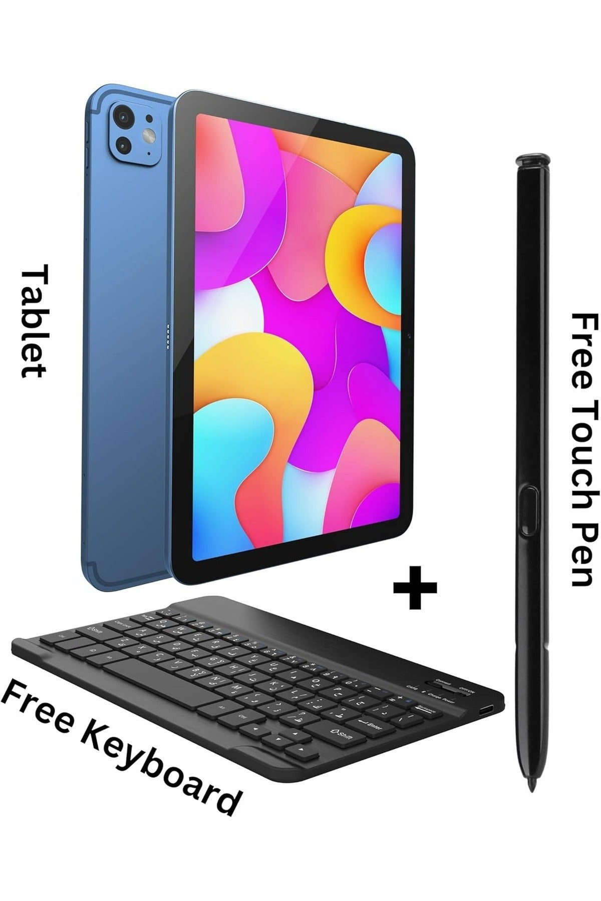Oteeto TAB 15 Tablet 10.1 inch 5G with keyboard case – 8GB RAM / 512GB Memory – Blue