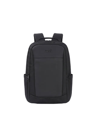 MOON School Backpack, Lightweight Backpack with Laptop Compartment-  Black