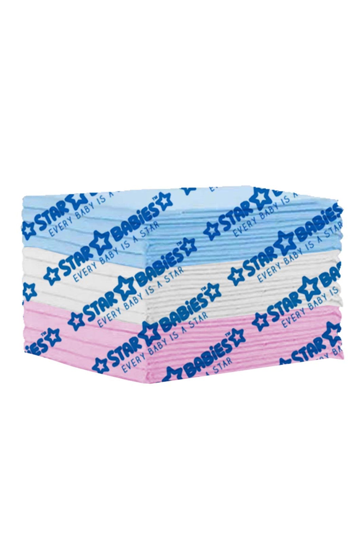 Star Babies - Disposable Changing Mats - 45 x 60 cm - 12pcs - Rainbow