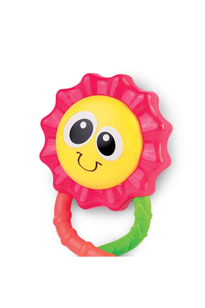 Little Learners My First Rattle (Sun) - Baby Rattle Toy