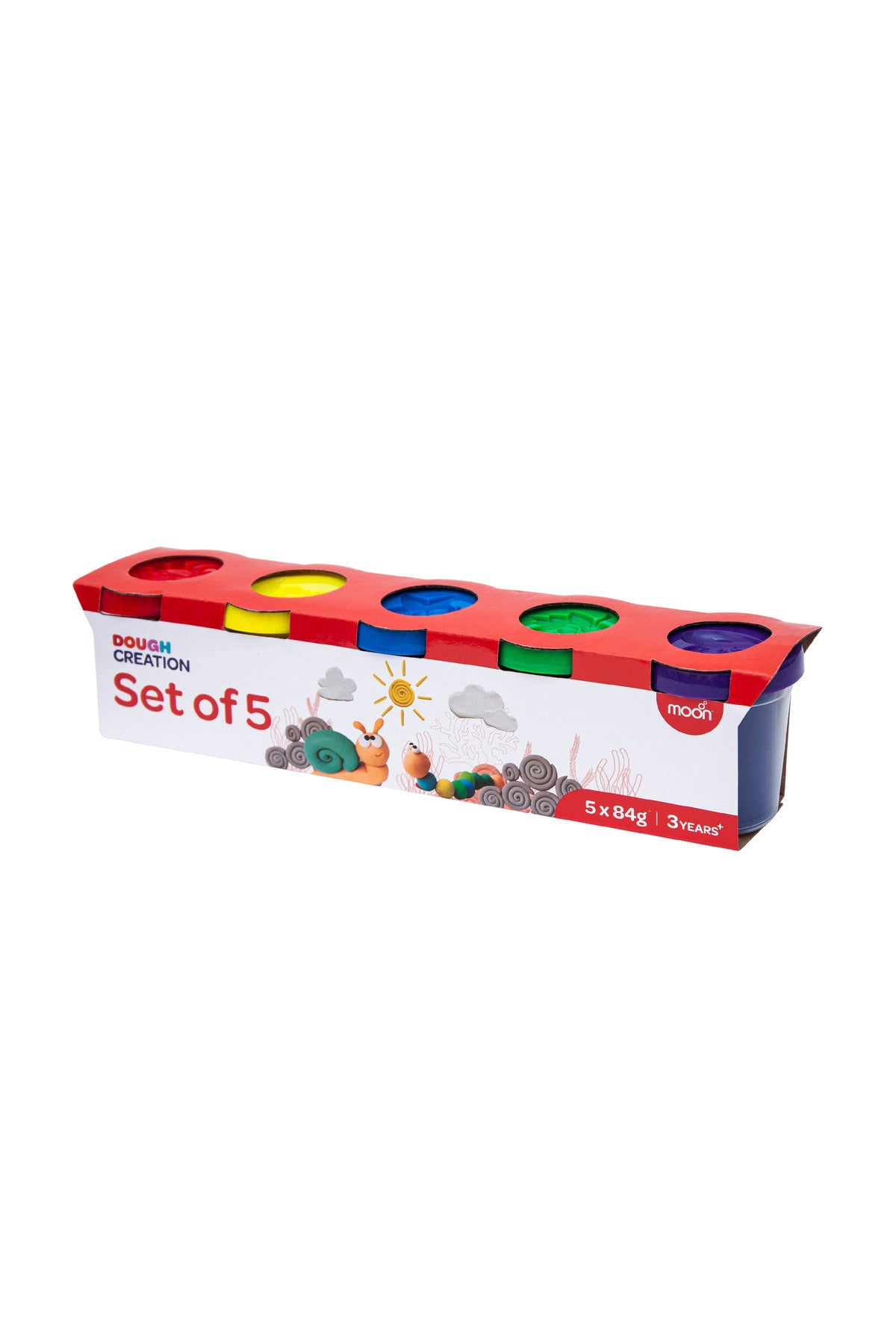 MOON Kid's Dough CREATION SET F 5 ,5 X 84 G.