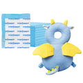 Star Babies - Printed Changing Mats 10pcs & Baby Head Support Combo Set