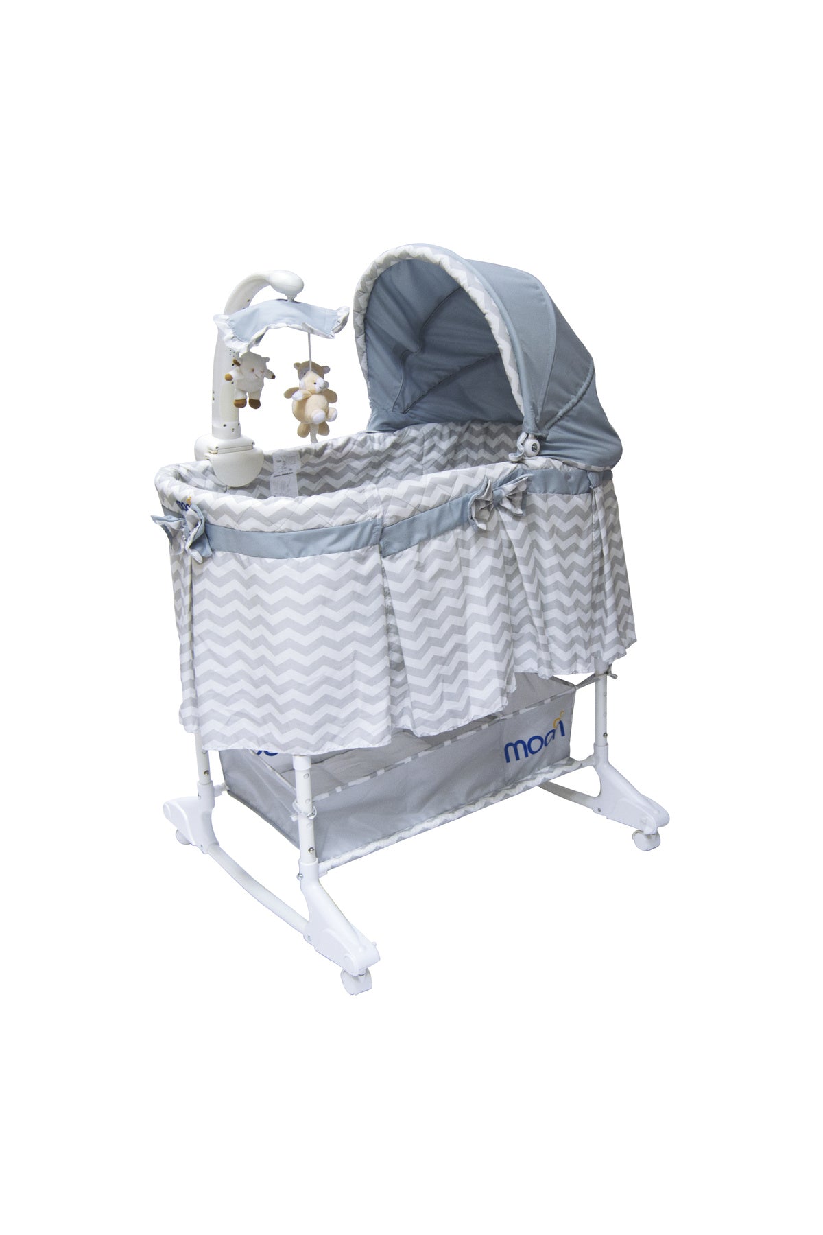 MOON Soffy - 4 in 1 convertible cradle - Grey