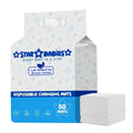 Star Babies - Disposable Changing Mats White - 50Pcs