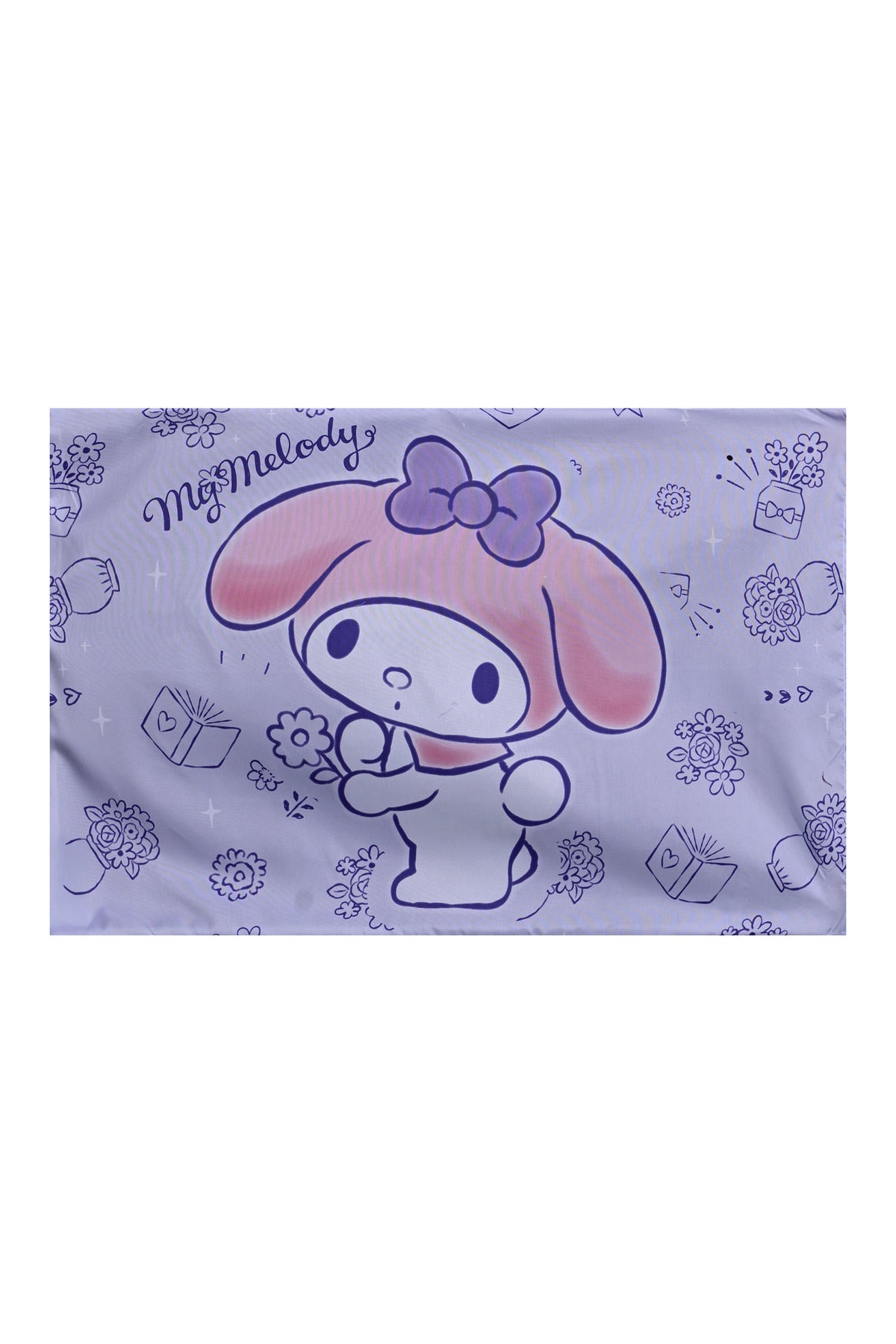 My Melody 5In1 Bnb Comforter Set - Brushed Microfiber Material, Polyester Shell - - Purple