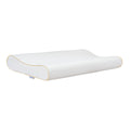 MOON  Organic Toddler Pillow,  White, organic pillow fabric.