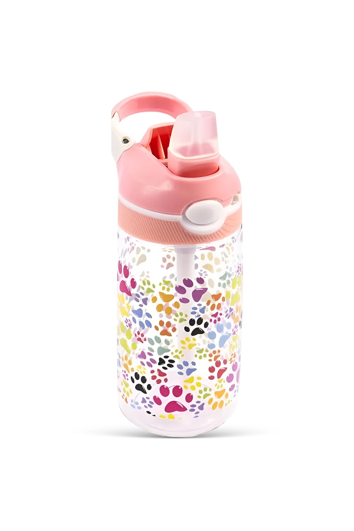 Cocobee Kids Bento Lunch Box – 6 Compartments, Leakproof, BPA Free, Microwave Safe – Pink +  Tritan Leakproof Water Bottle, 480ml