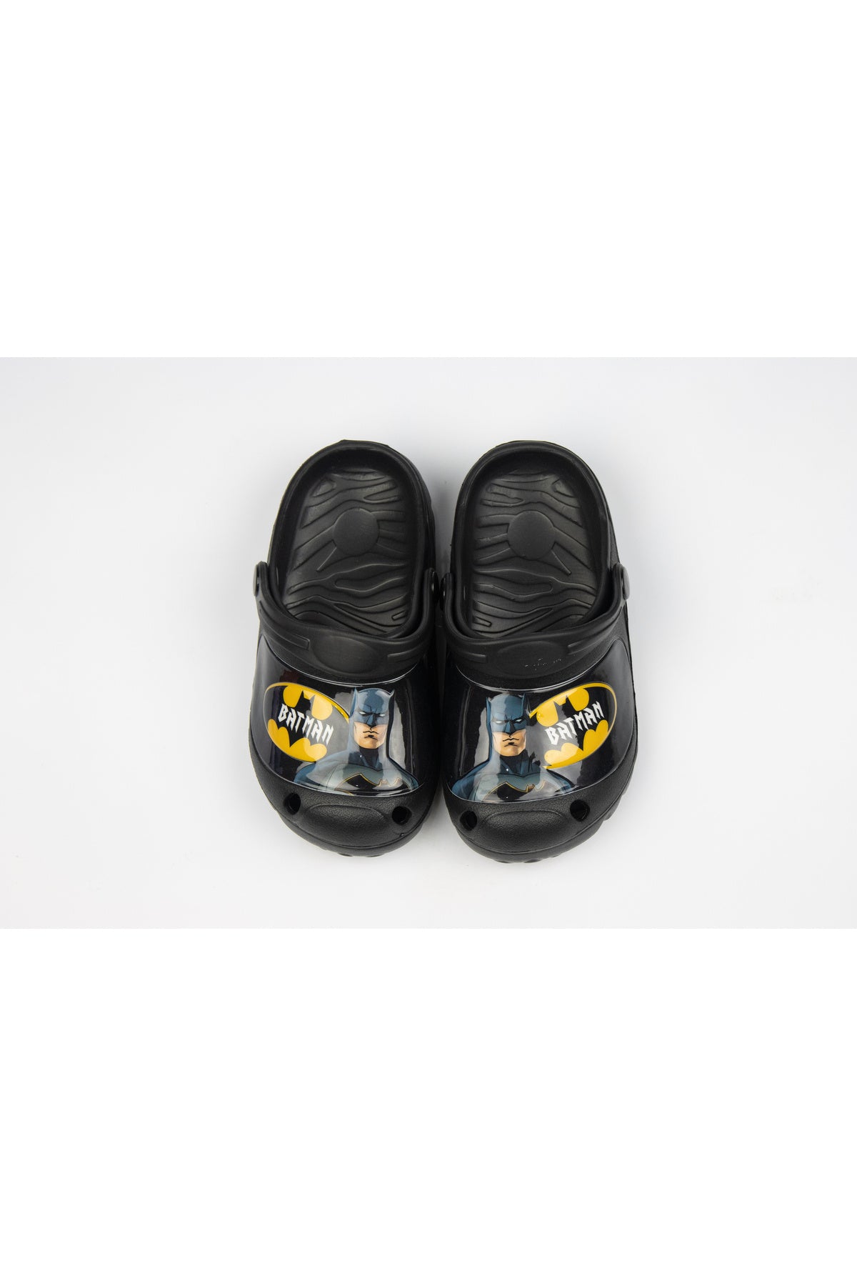 Batman Kids Clogs Lightweight & Comfortable Slip-On Sandals –For Boys – Black