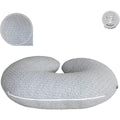 MOON  Feeding Pillow with Bamboo rayon - Grey