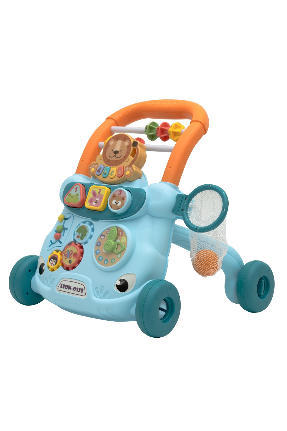 MOON Baby Push Activity Walker with Weight Increase Tank Design for Perfect Balance-Blue