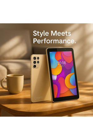 Oteeto K7 I inch Tablet with wifi and 5G – 8GB RAM/ 256GB Memory – Gray