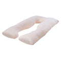 MOON  Full Body Pregnancy Pillow U-Shaped -pink