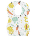 Star Babies 5-Piece Fruits Printed Disposable Bibs
