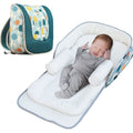 MOON Travalo - Travel Baby Bed & Backpack- Balloon - Portable Baby Bed - green