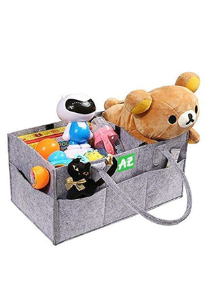 Star Babies - A To Z Diaper Caddy Organizer - Grey