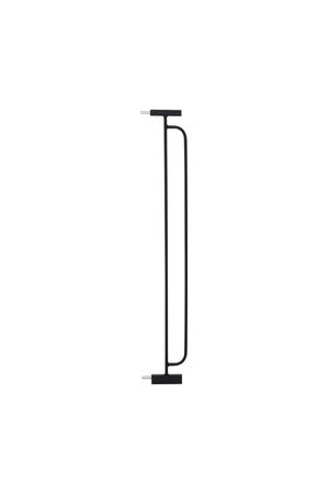 MOON Secura Baby Safety gate extension- 10cm Easy Install-Extra Wide metal extender - Black