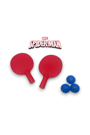 Marvel Spider-Man Paddle Ball Set with 3 Balls | Kids Outdoor & Indoor Fun Toy-Multicolor