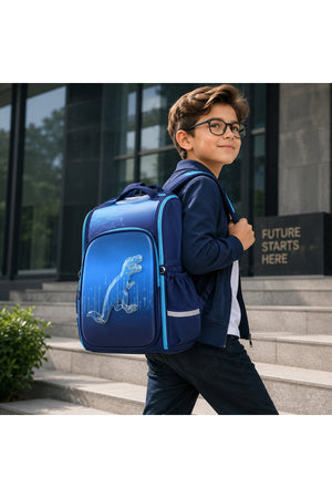 Cocobee-Stylish & Classic Backpack, 14.9 Inches, Comfortable Fit, Durable Design – Blue
