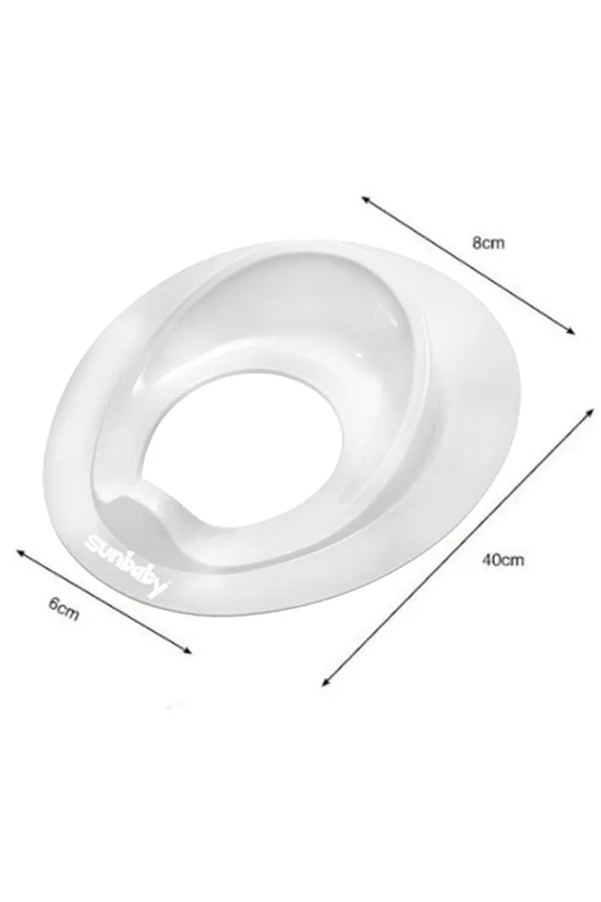 SunBaby - Potty Trainer Seat For Baby - White