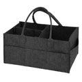 Star Babies Diaper Caddy Organizer - Black