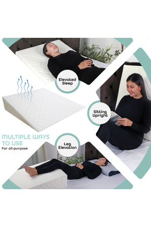 MOON  Wedge Pillow for GERD Acid Reflux