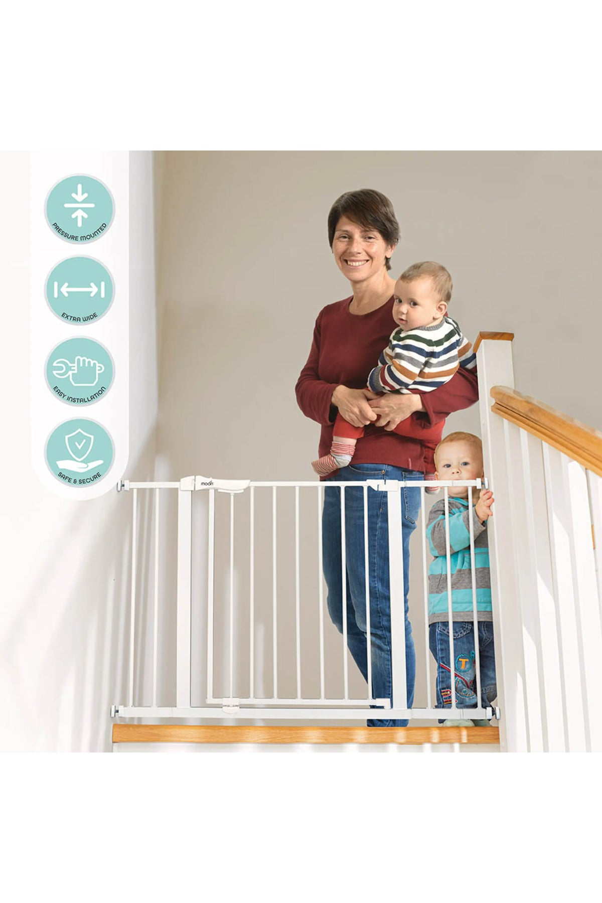 MOON Safety gate 74.5-100 cm