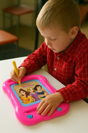 Disney Princess Doodle Drawing Board – Educational Toy with Stylus – Multicolor
