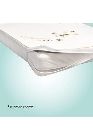 MOON  organic Toddler Crib & bed mattress - Size 140x70x10 cm