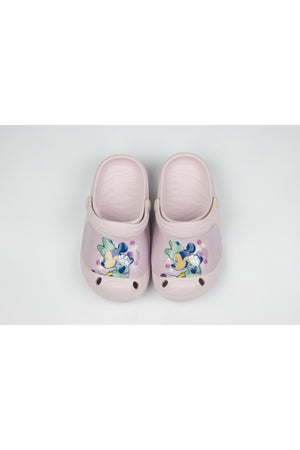 Minnie Mouse Kids Clogs – Lightweight & Comfortable Slip-On Sandals –Girl | Light Pink