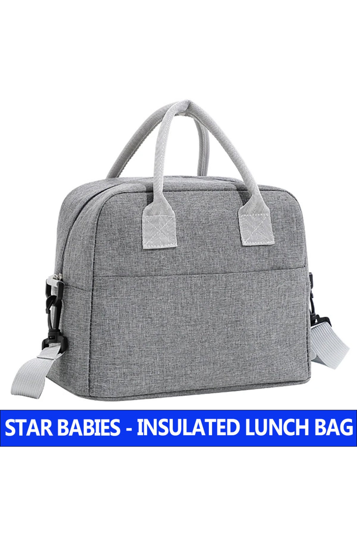 Star Babis Insulated Lunch Bag-Grey