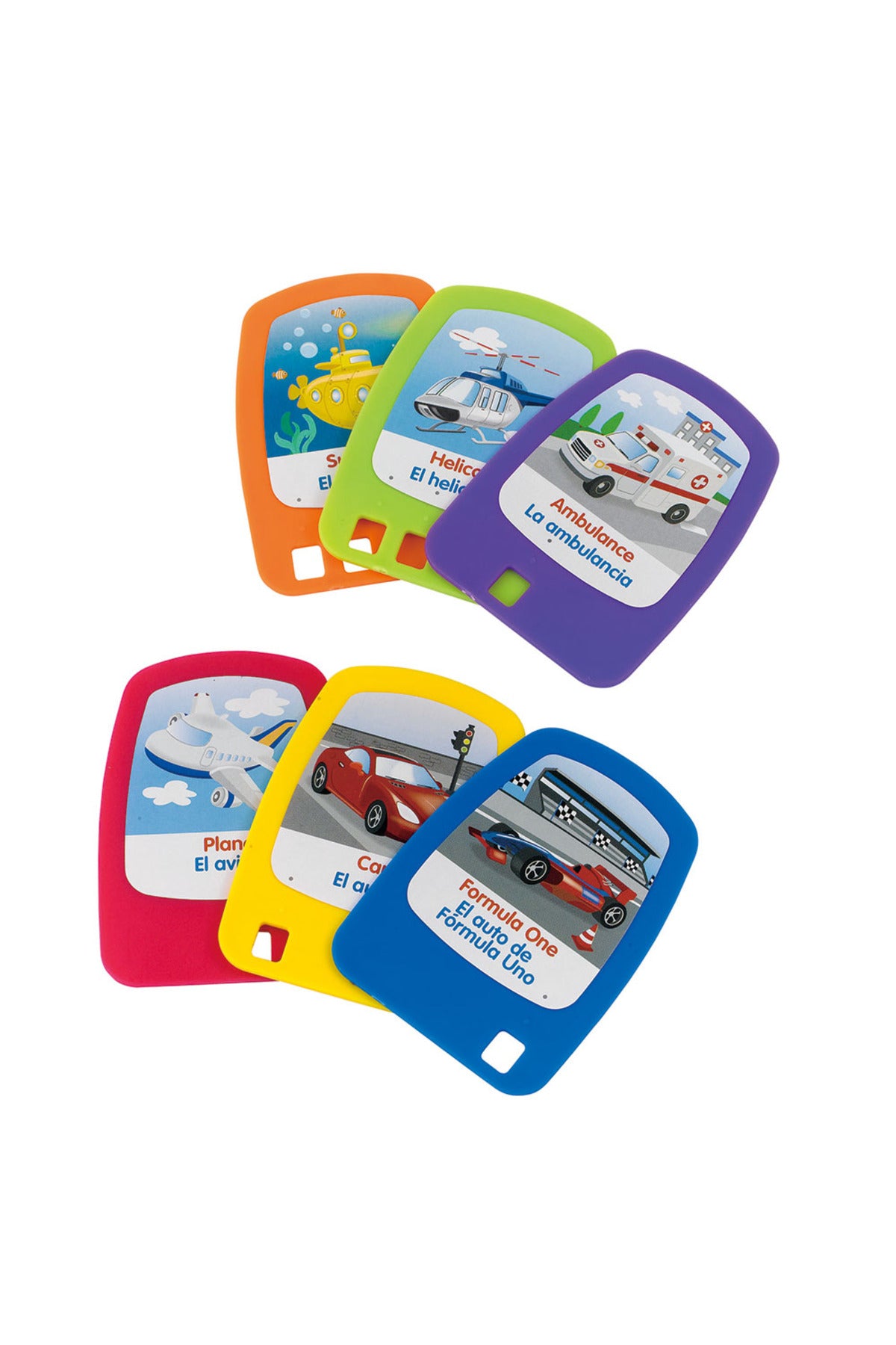 My First Talking Train Toy - Interactive Learning Cards, Quiz Mode, Music Play, Bilingual English/Spanish & English/French, 24m+