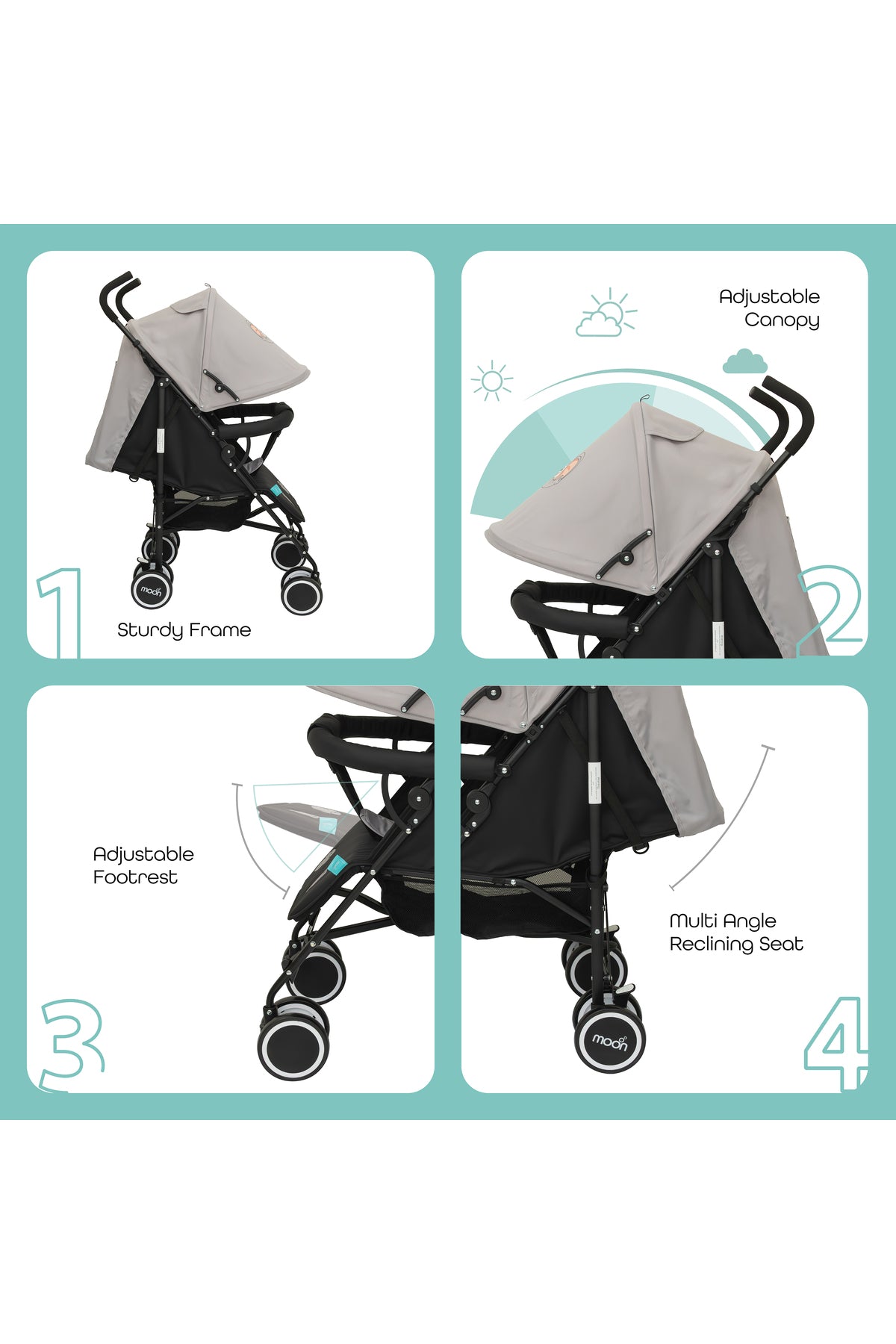 MOON Safari - Stroller Character - Elephant