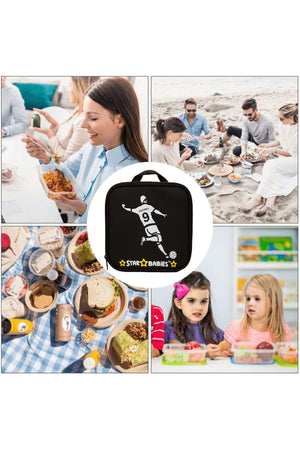 Star Babies - Insulated Bento Lunch Bag - Football