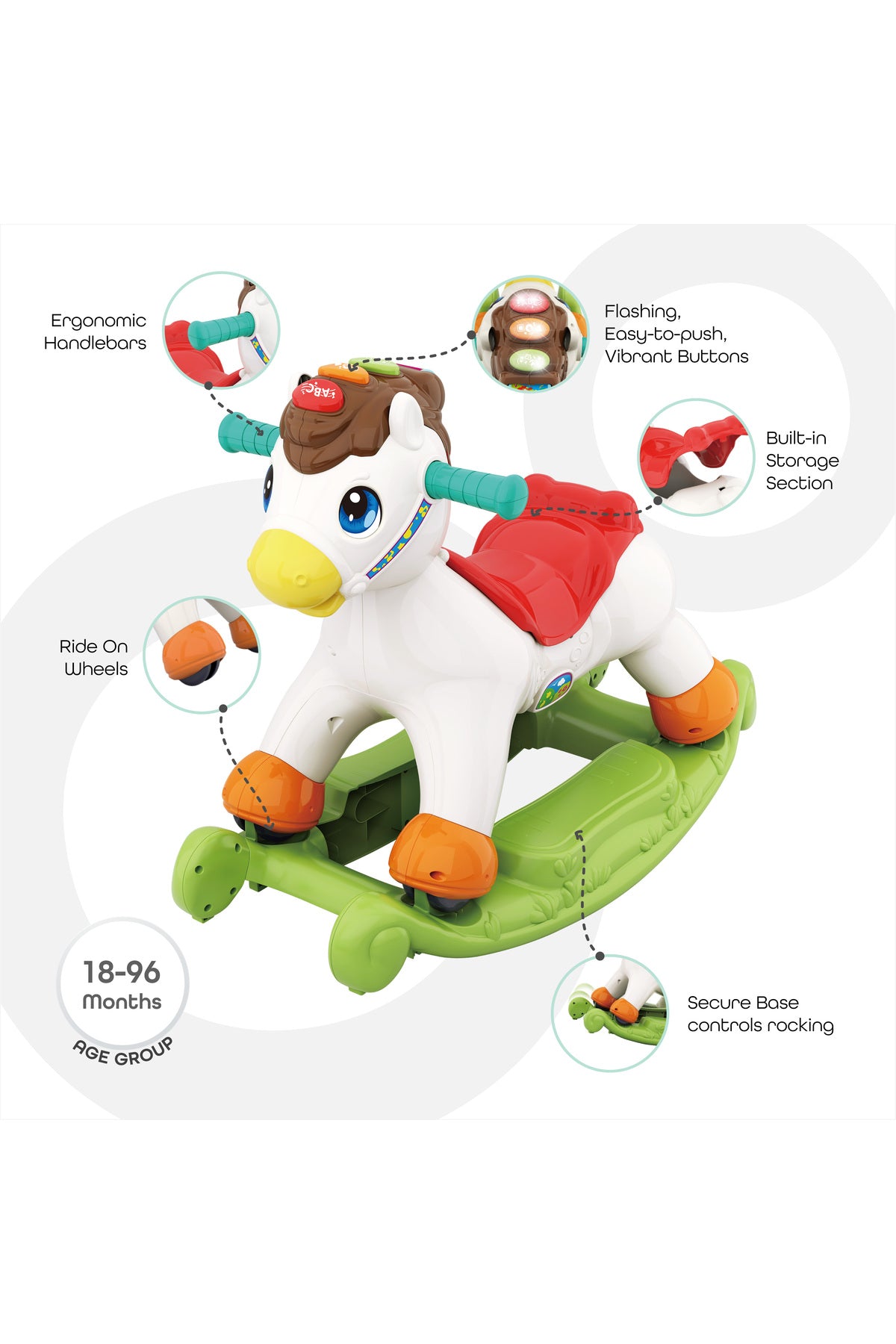 MOON My Pony Kids Toy