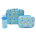 MOON Bentoza Kids Lunch Box –  Leak-Proof Compartments,Microwave Safe,for Toddlers Ages 3–6 -Vehicle